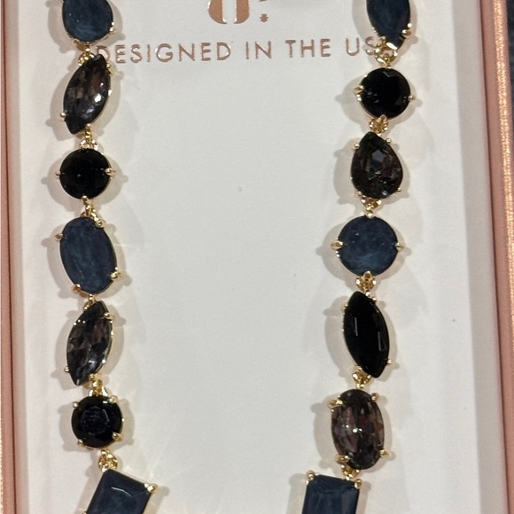 Jewel Candy Jewelry - Chic Gold and Blue Bracelet